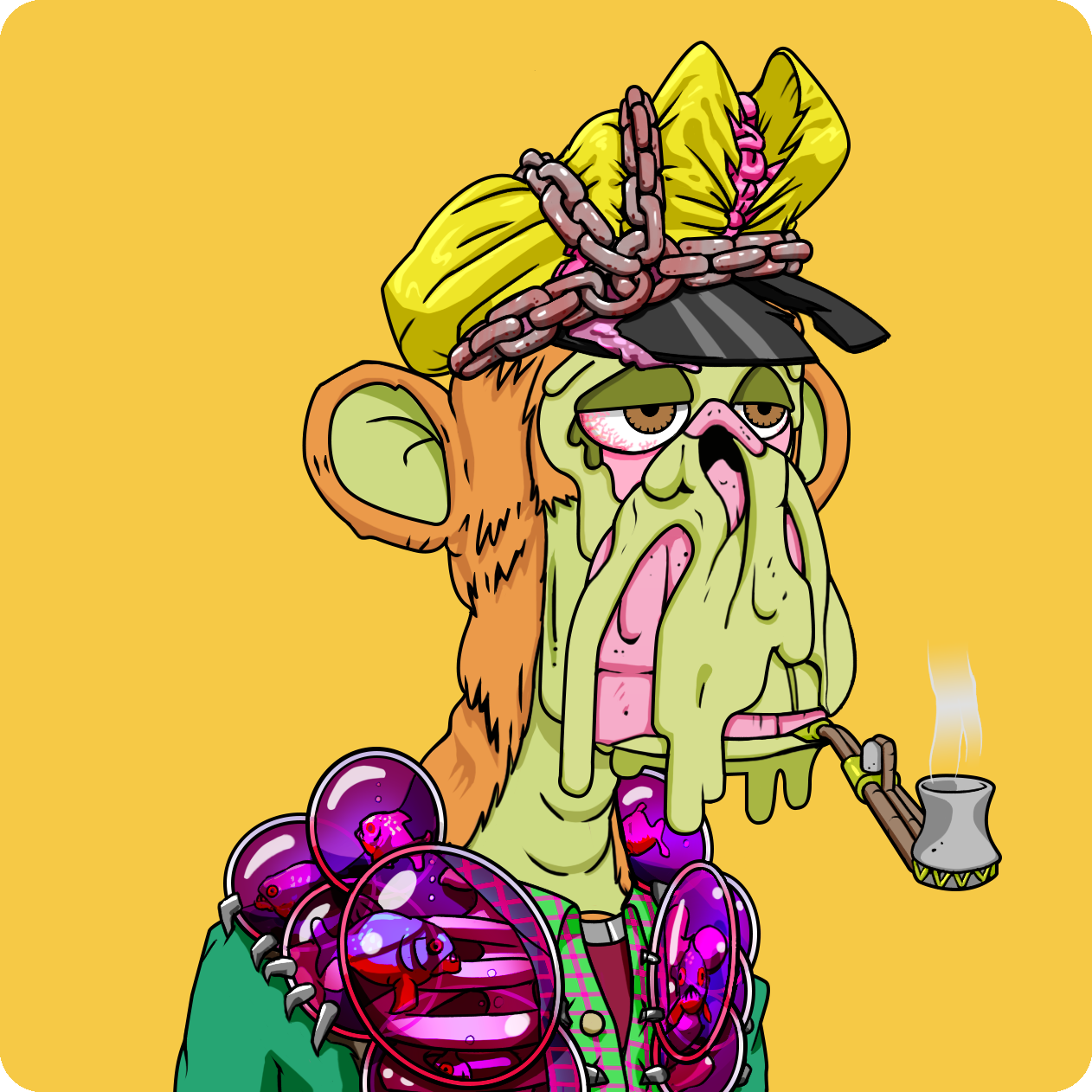 Yuga Labs - Mutant Ape Yacht Club - NFT # 7222