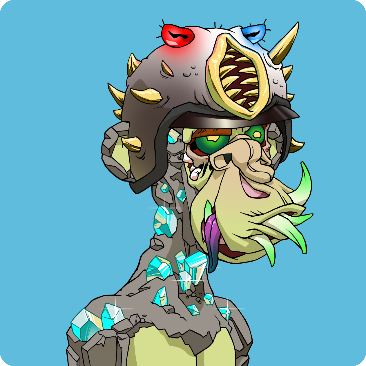 Yuga Labs - Mutant Ape Yacht Club - NFT # 9010