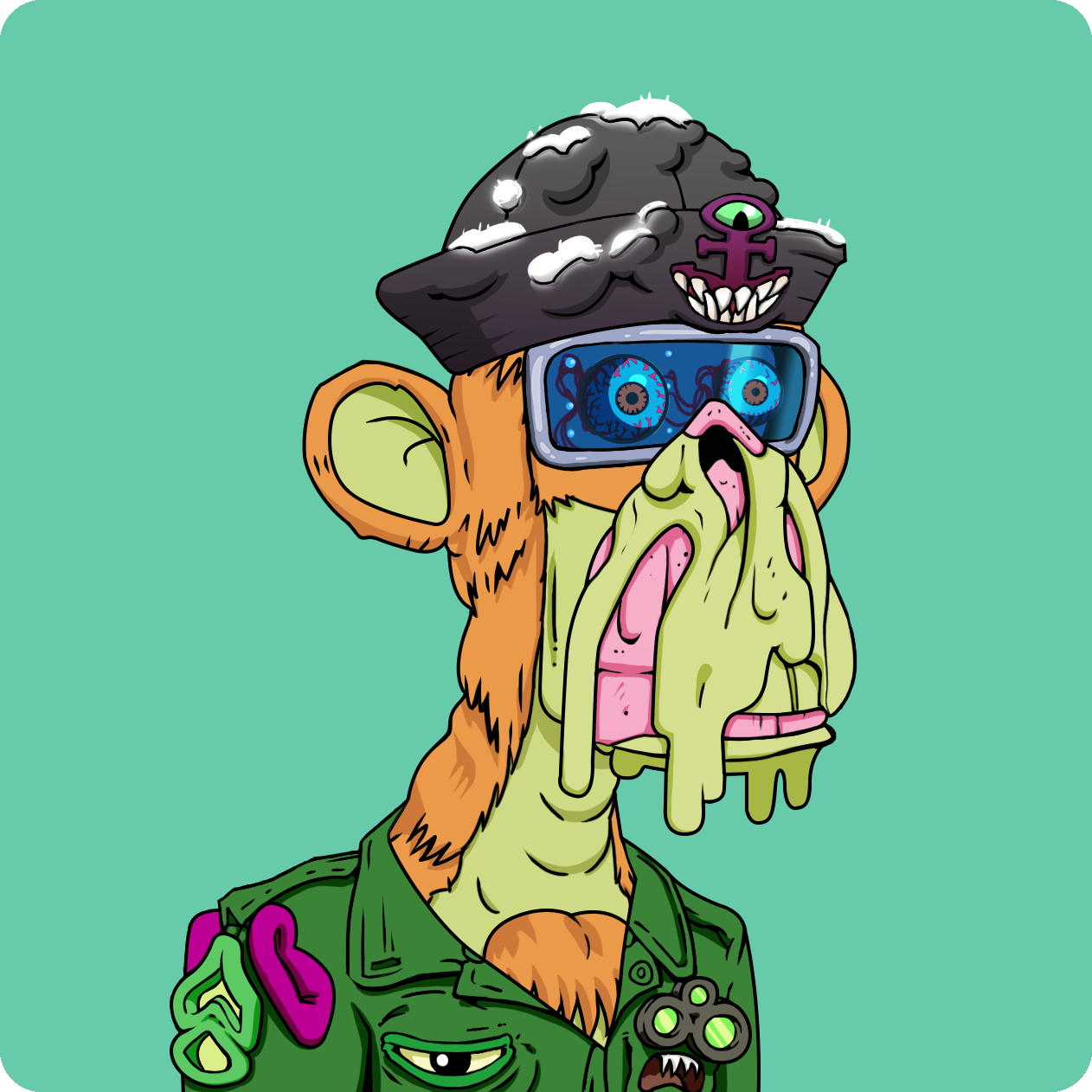 Yuga Labs - Mutant Ape Yacht Club - NFT # 19052