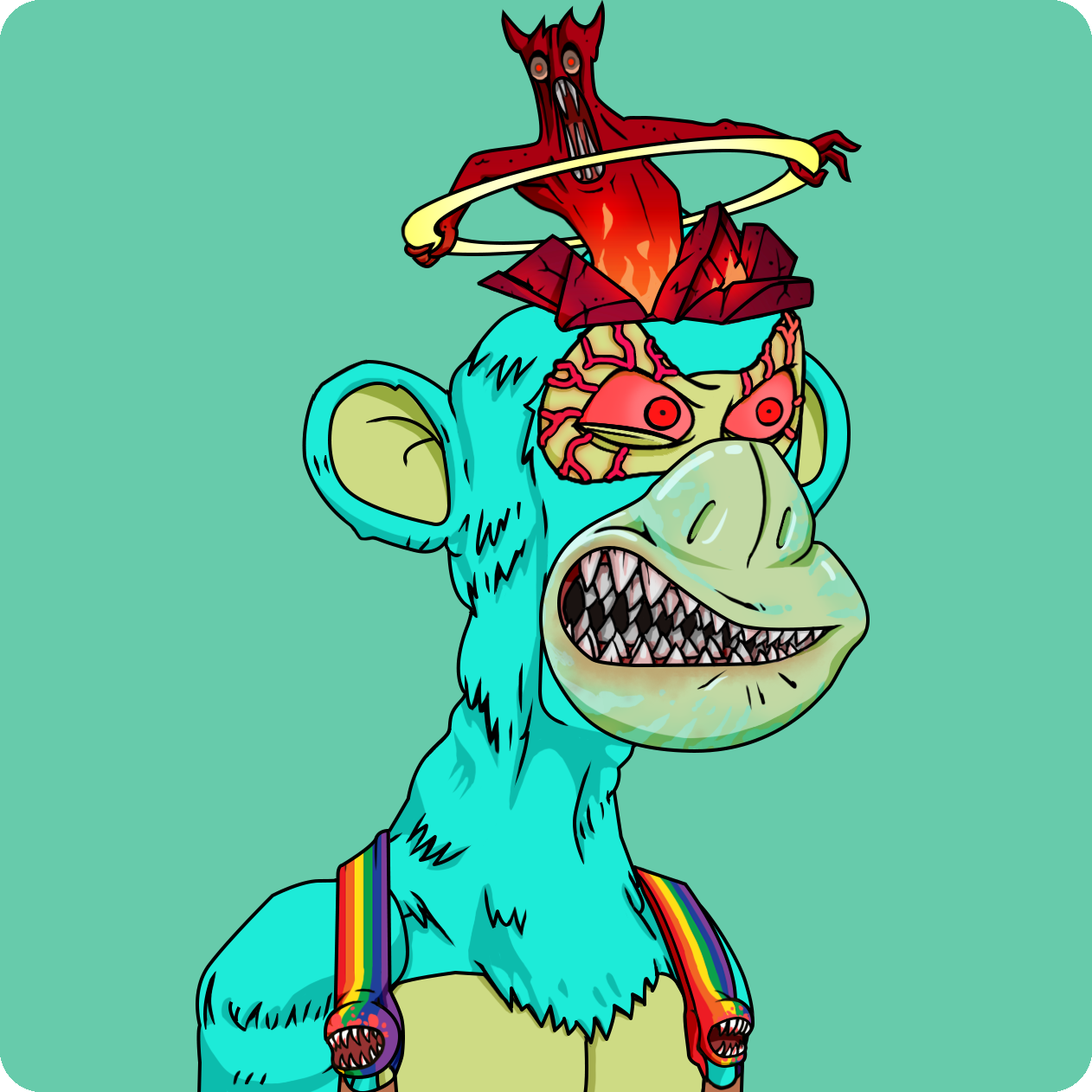 Yuga Labs - Mutant Ape Yacht Club - NFT # 3994