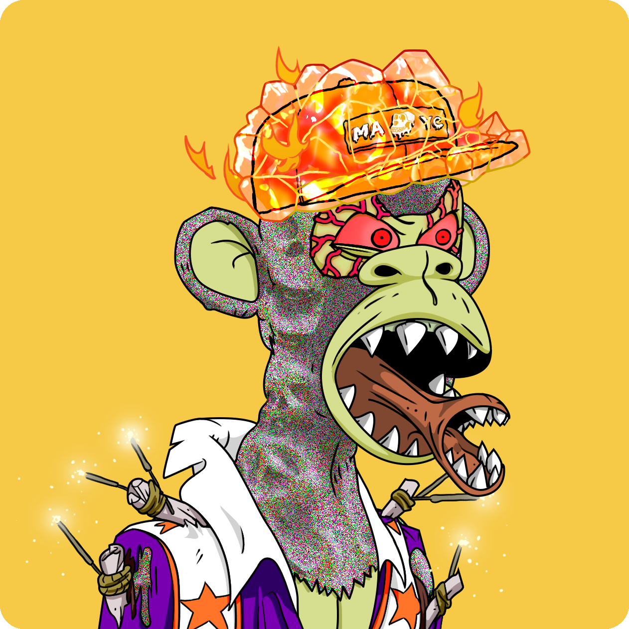 Yuga Labs - Mutant Ape Yacht Club - NFT # 5816