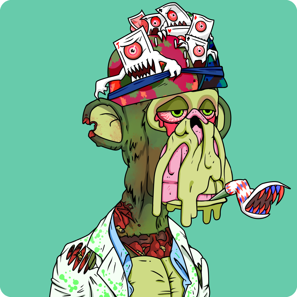 Yuga Labs - Mutant Ape Yacht Club - NFT # 4302