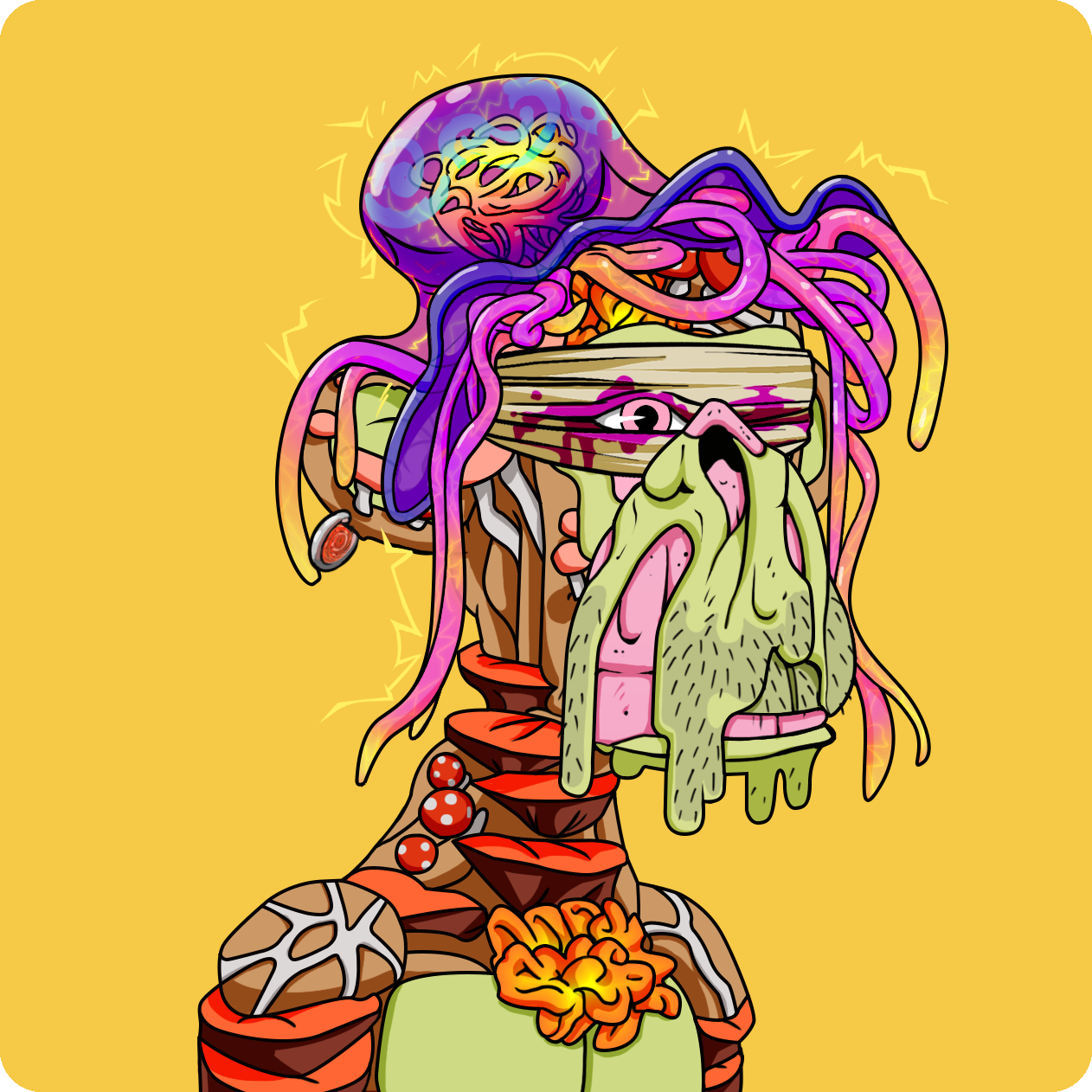 Yuga Labs - Mutant Ape Yacht Club - NFT # 8518