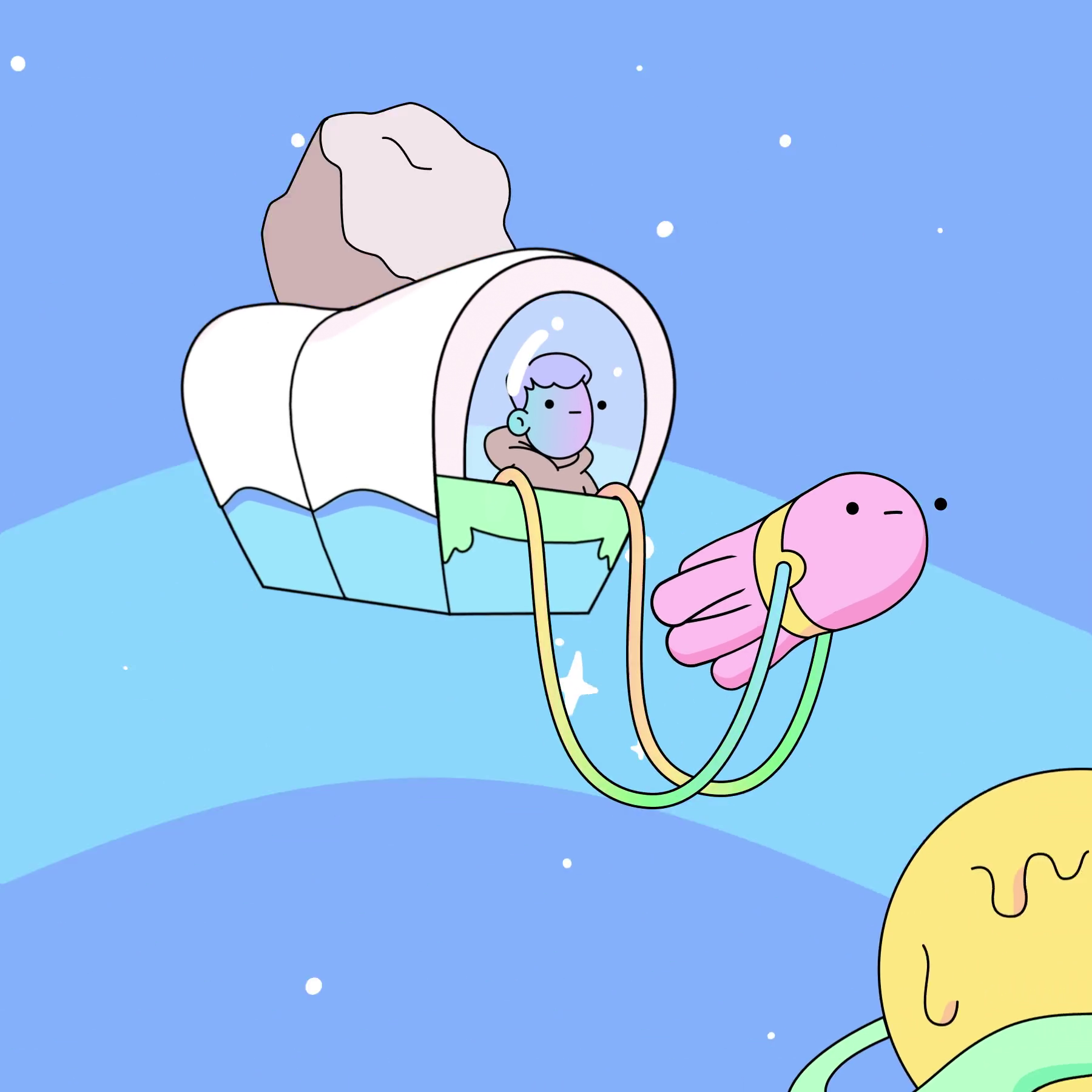 The Doodles Founders - Space Doodles - Space Doodle #525 - NFT # 525