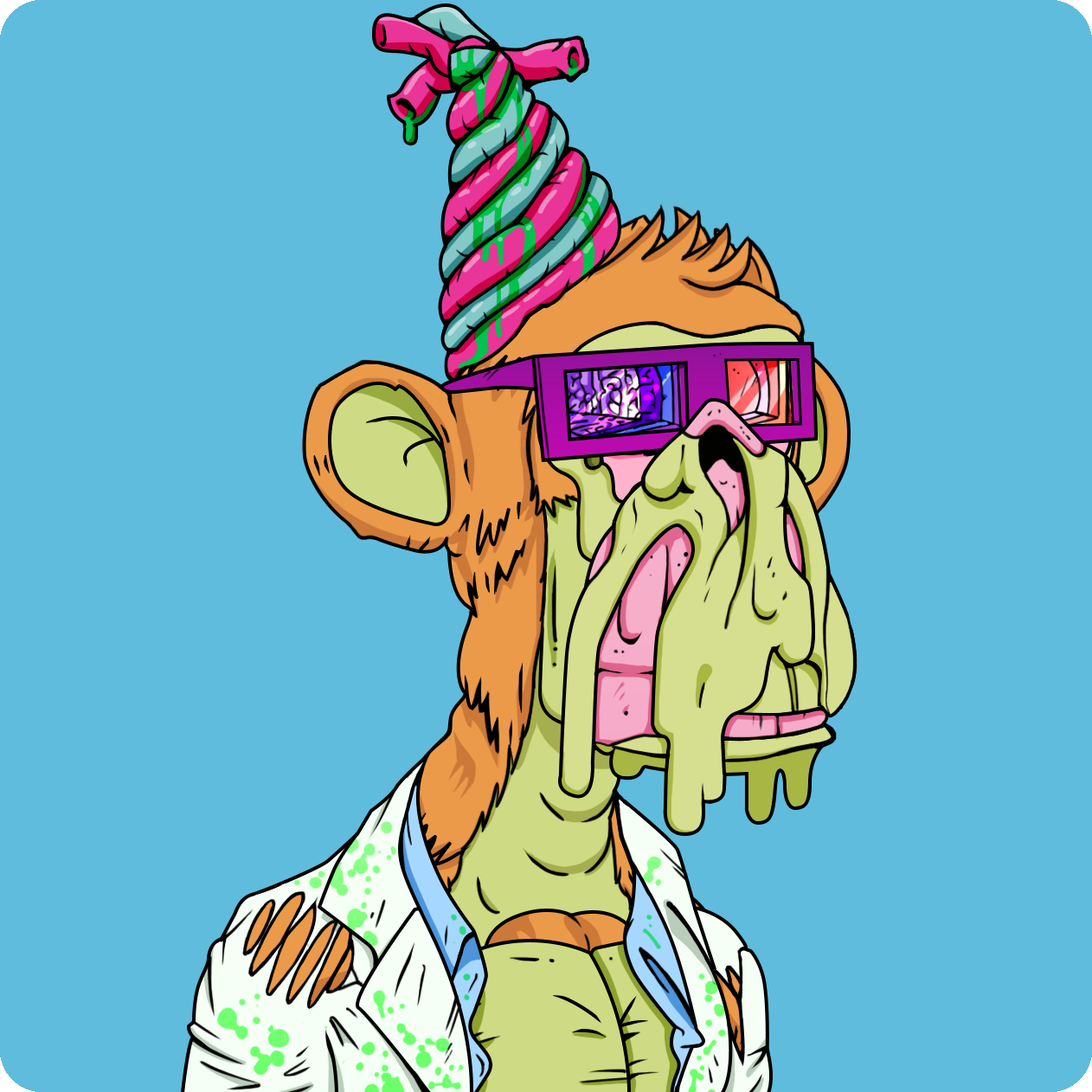 Yuga Labs - Mutant Ape Yacht Club - NFT # 4808