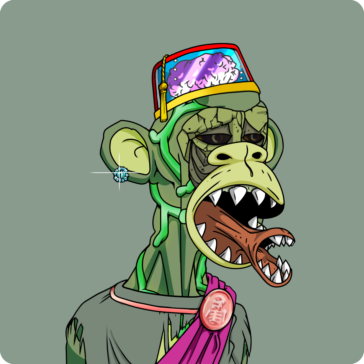 Yuga Labs - Mutant Ape Yacht Club - NFT # 4284