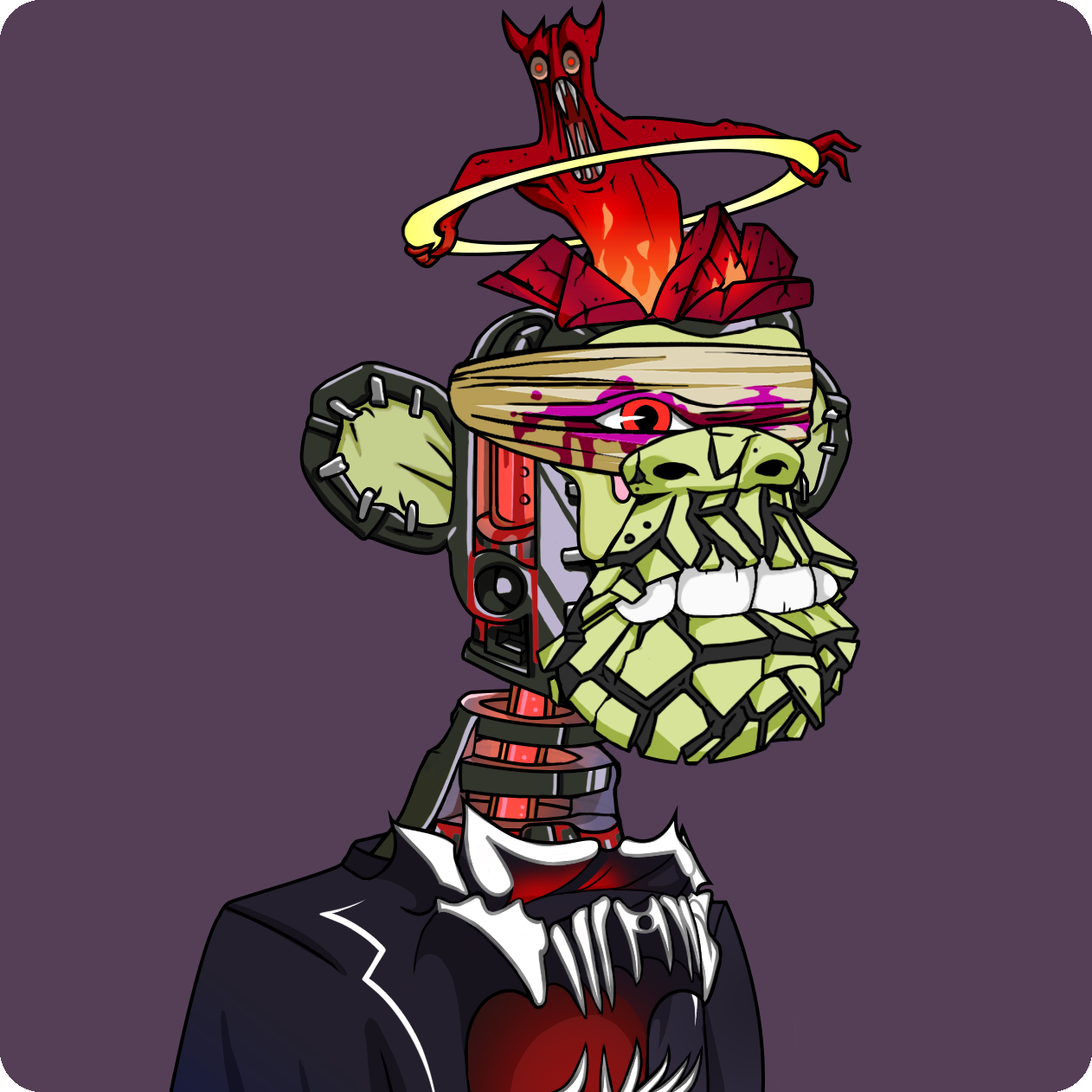 Yuga Labs - Mutant Ape Yacht Club - NFT # 1496