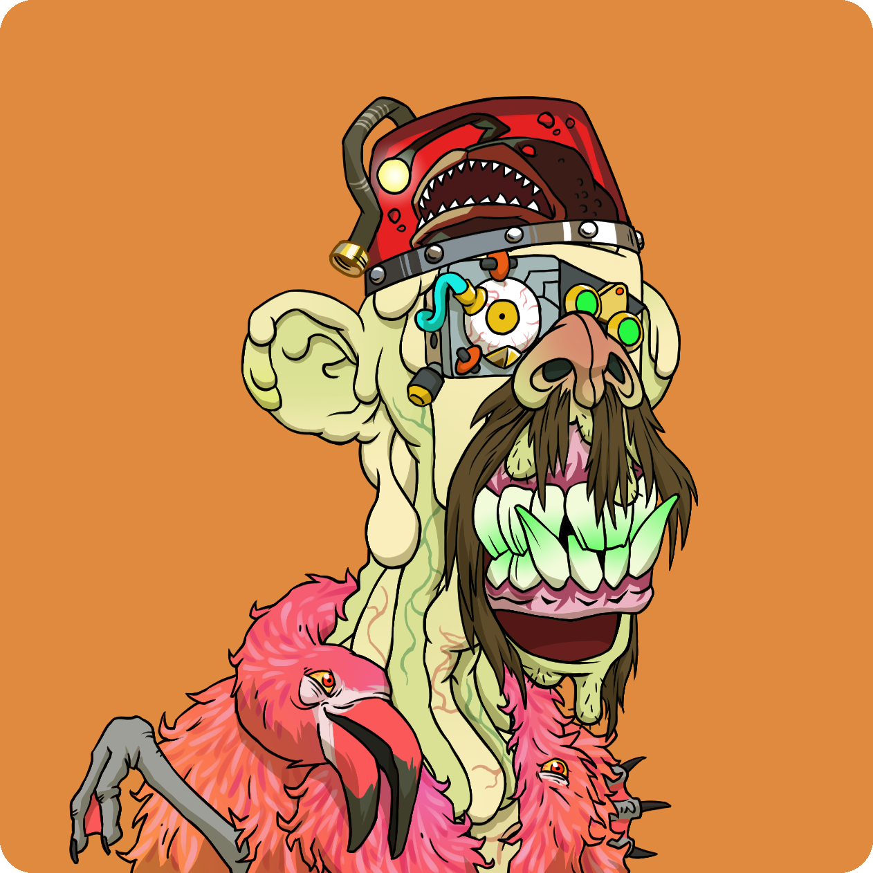 Yuga Labs - Mutant Ape Yacht Club - NFT # 5713