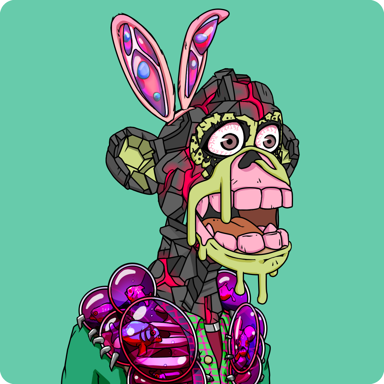 Yuga Labs - Mutant Ape Yacht Club - NFT # 8129