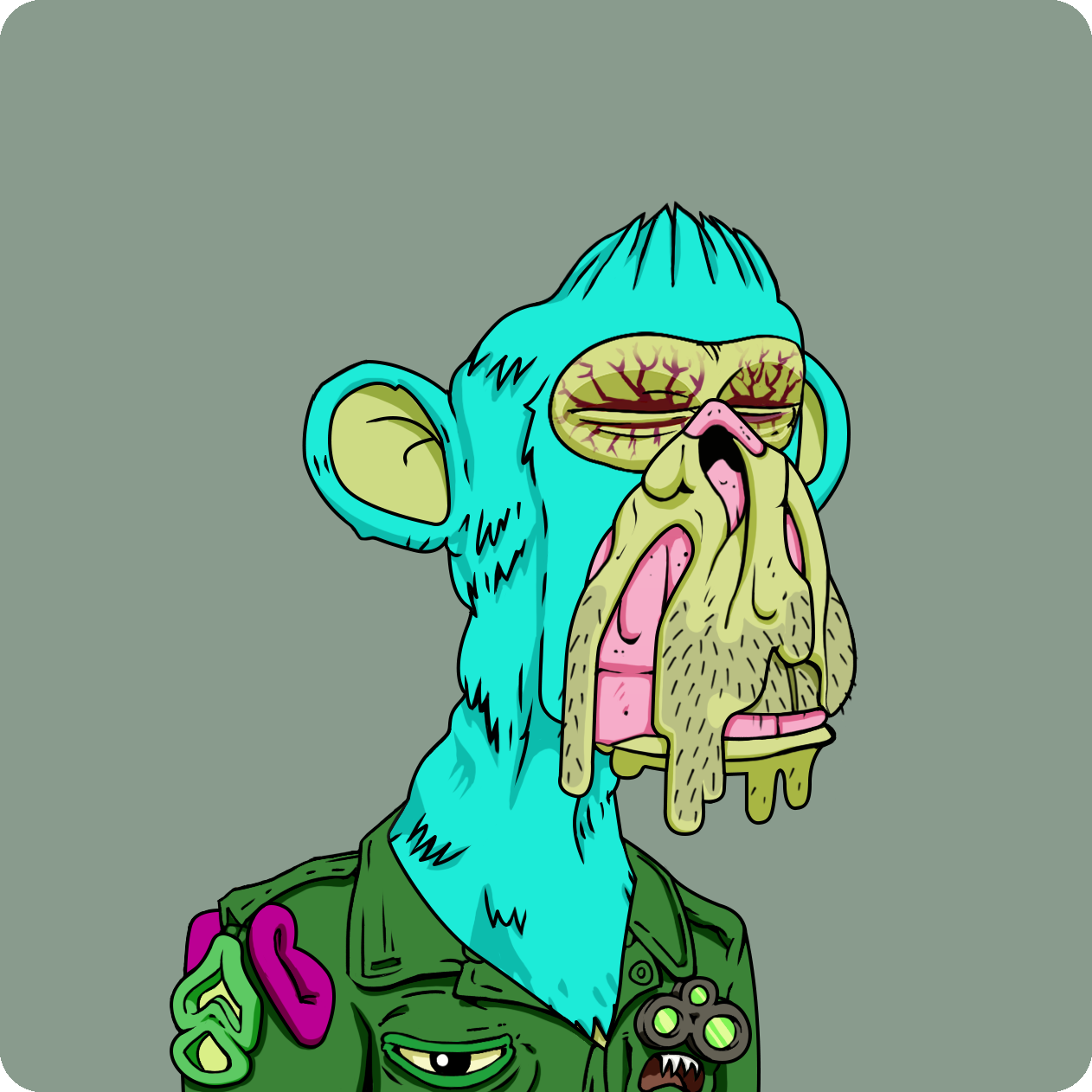 Yuga Labs - Mutant Ape Yacht Club - NFT # 3639