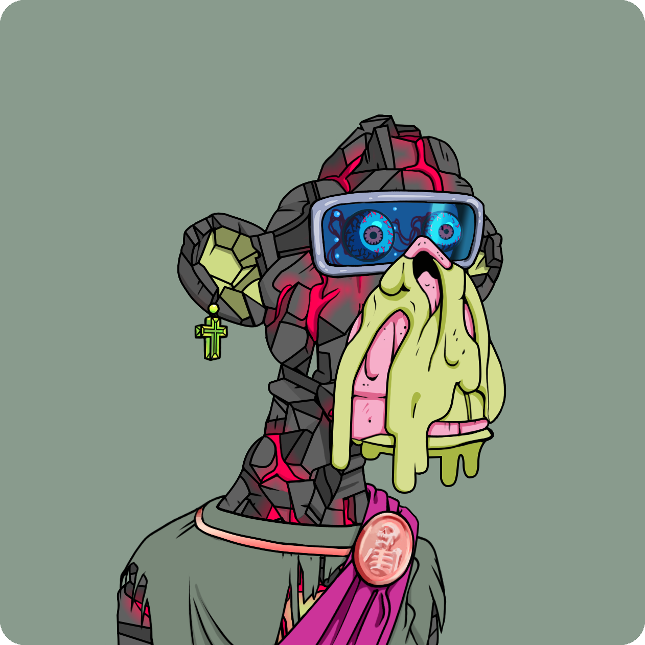 Yuga Labs - Mutant Ape Yacht Club - NFT # 4020