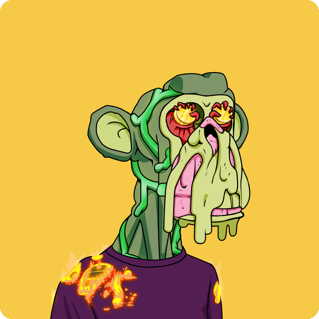 Yuga Labs - Mutant Ape Yacht Club - NFT # 9736