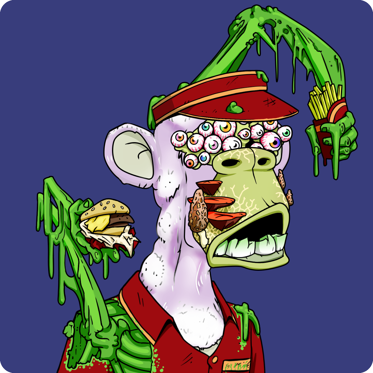 Yuga Labs - Mutant Ape Yacht Club - NFT # 21576