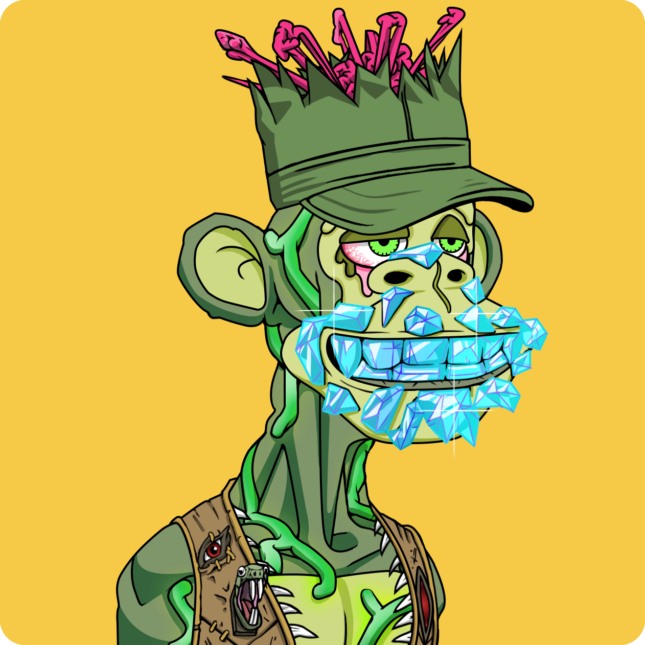 Yuga Labs - Mutant Ape Yacht Club - NFT # 12016