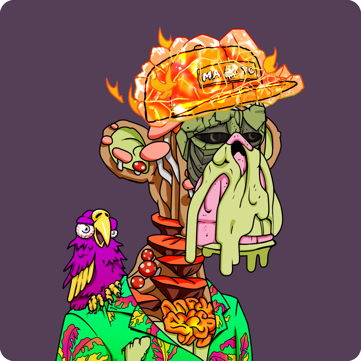 Yuga Labs - Mutant Ape Yacht Club - NFT # 24324