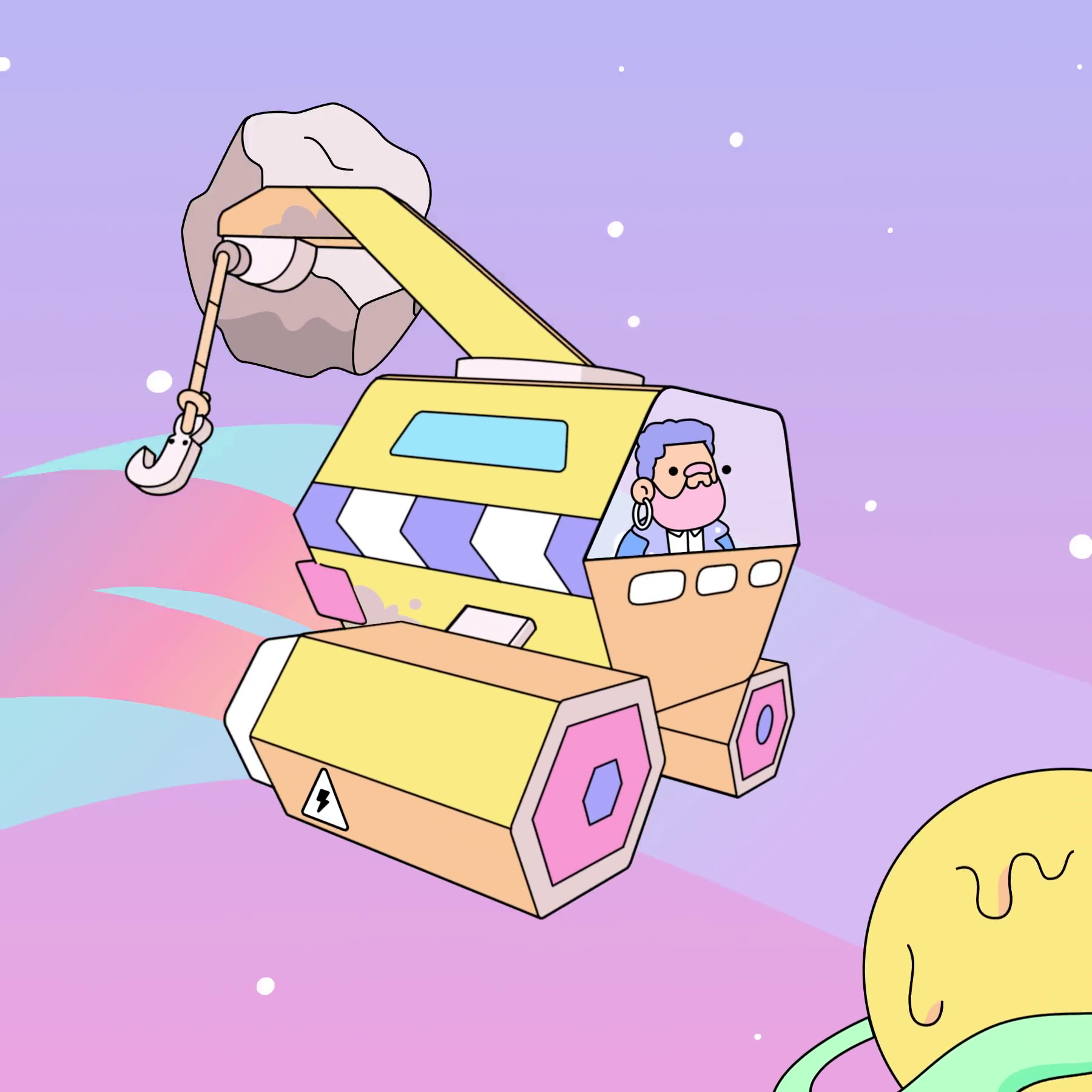 The Doodles Founders - Space Doodles - Space Doodle #217 - NFT # 217