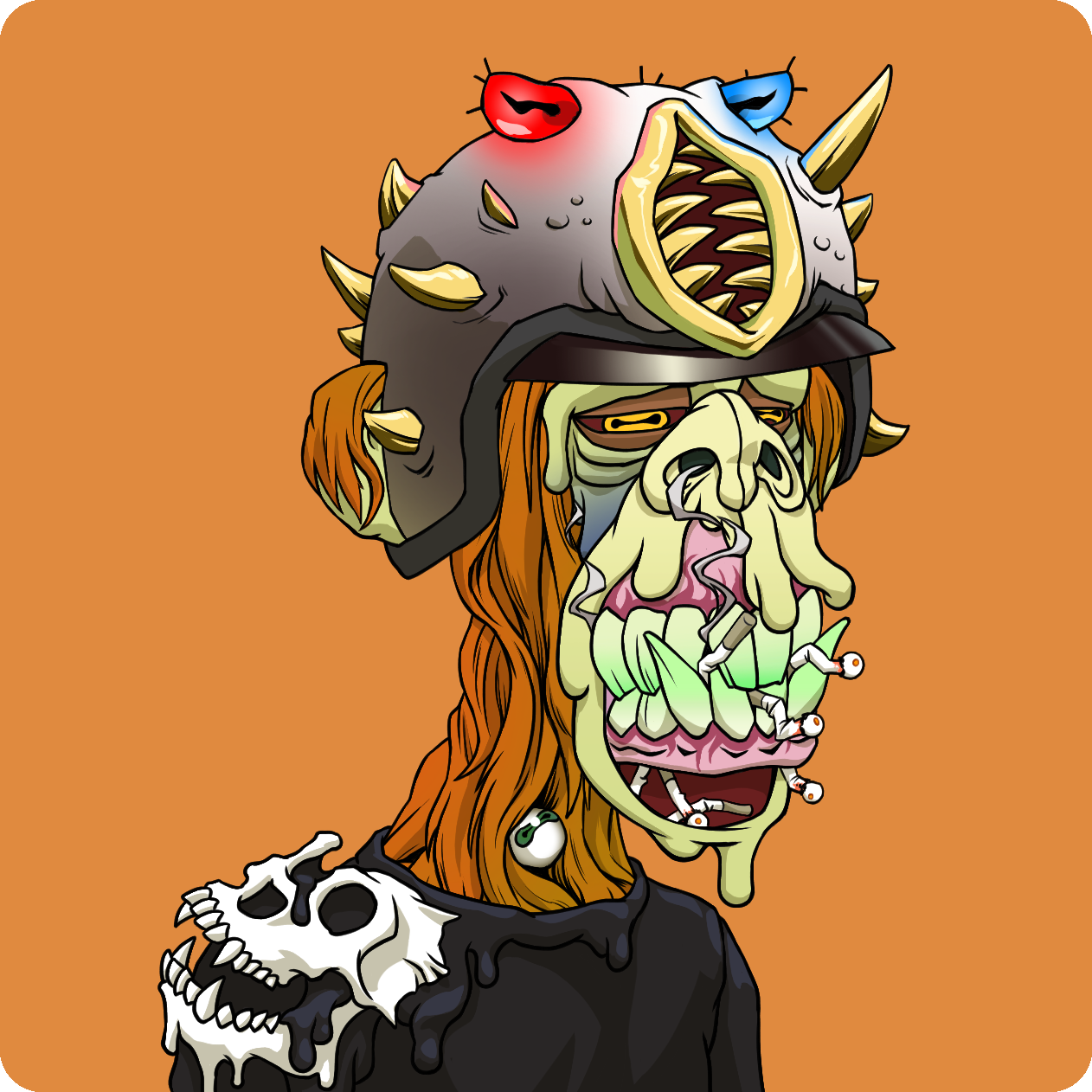 Yuga Labs - Mutant Ape Yacht Club - NFT # 4493