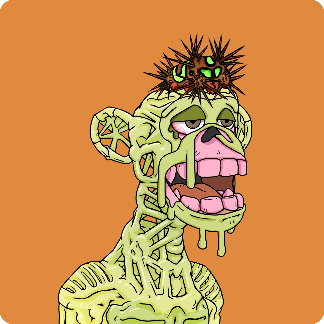 Yuga Labs - Mutant Ape Yacht Club - NFT # 21834