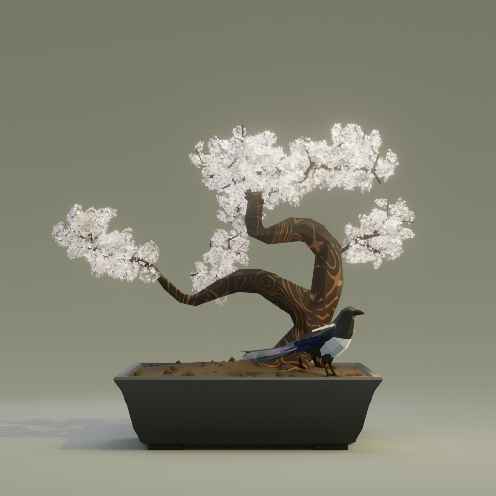 ZENFT Garden Society - Bonsai - Bonsai #8375 - NFT # 8375