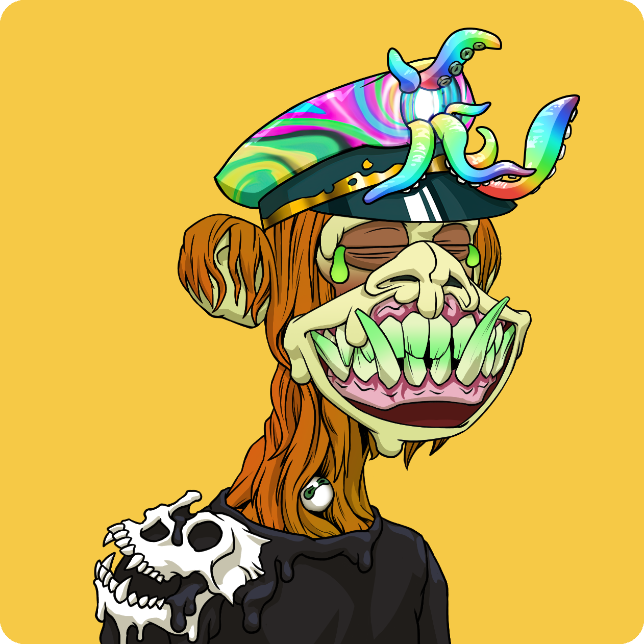 Yuga Labs - Mutant Ape Yacht Club - NFT # 3024