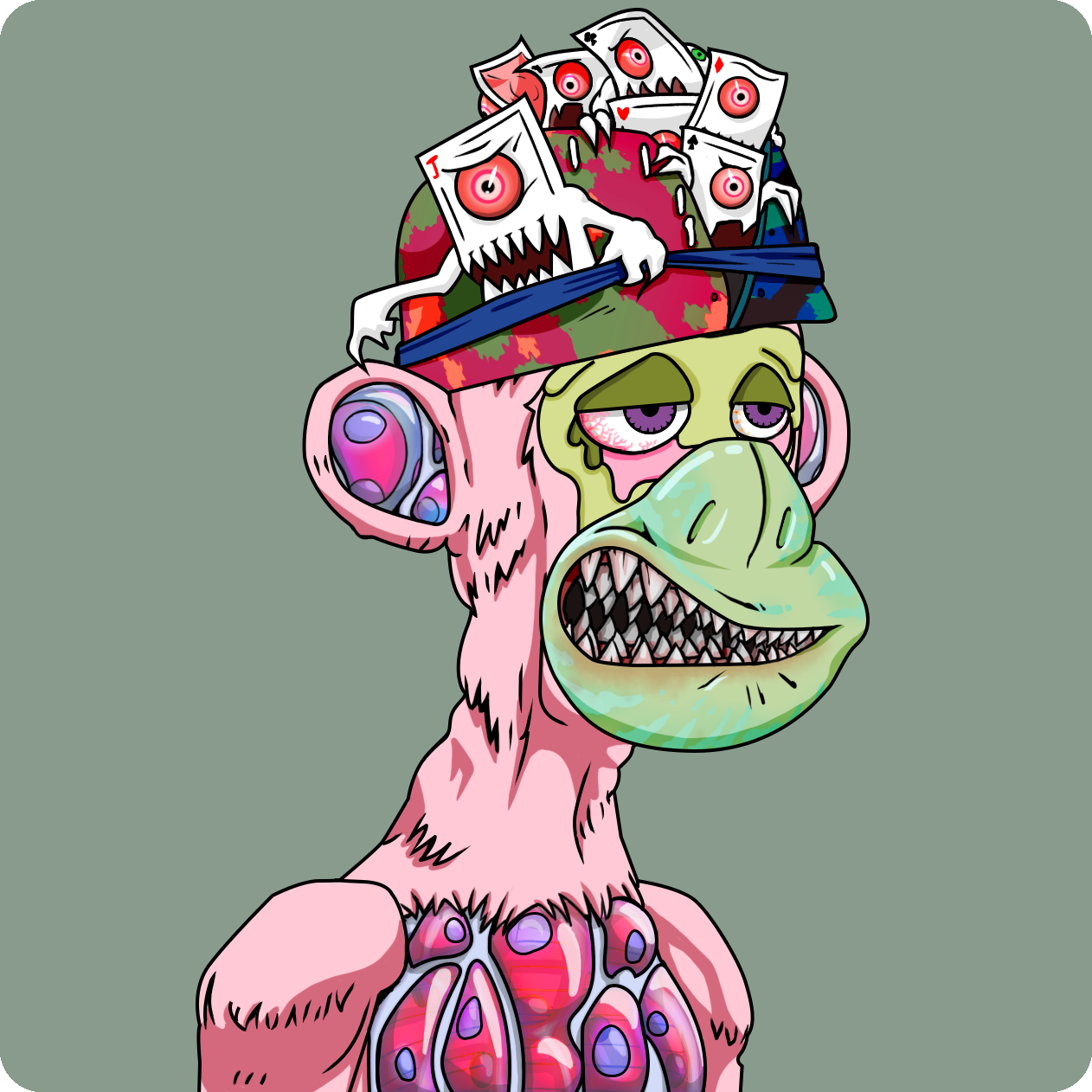 Yuga Labs - Mutant Ape Yacht Club - NFT # 250