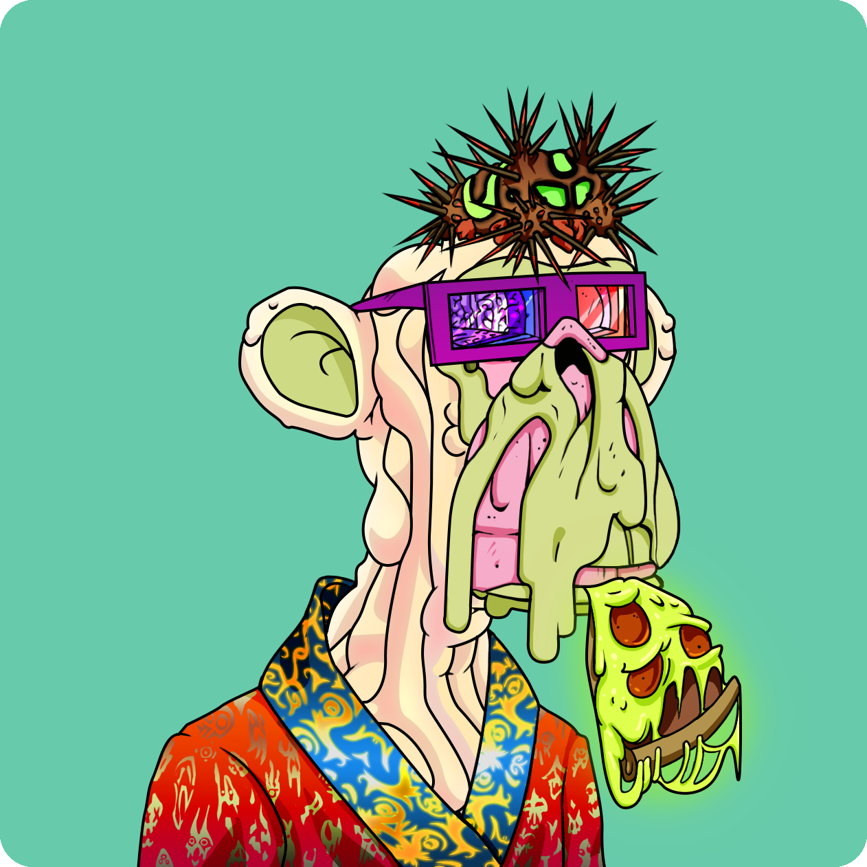 Yuga Labs - Mutant Ape Yacht Club - NFT # 5673