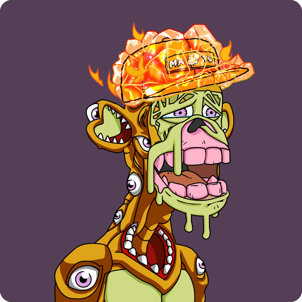 Yuga Labs - Mutant Ape Yacht Club - NFT # 21266