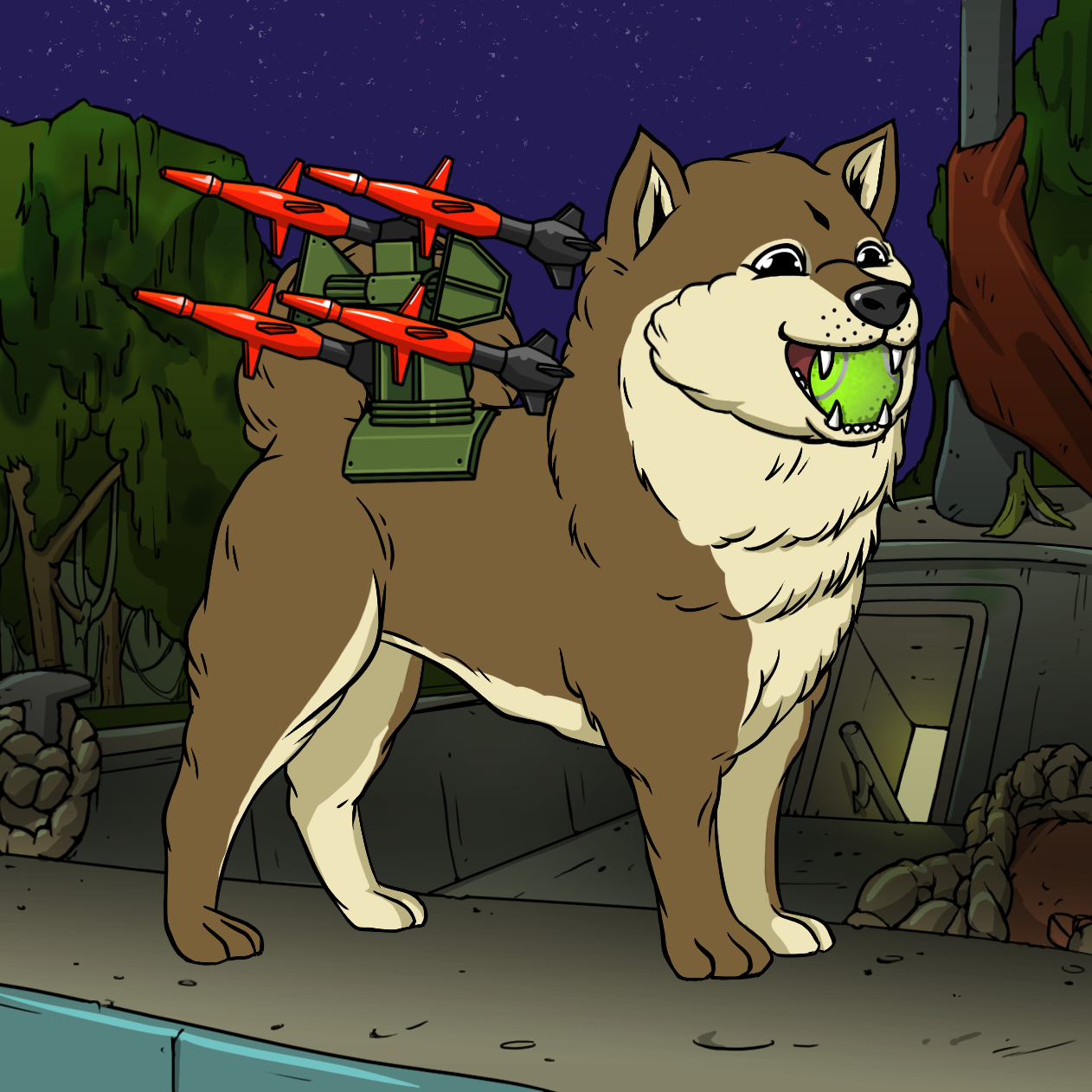 Yuga Labs - Bored Ape Kennel Club - NFT # 7551