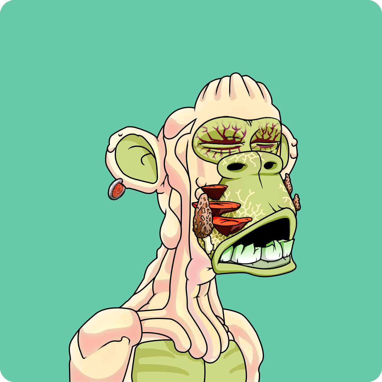 Yuga Labs - Mutant Ape Yacht Club - NFT # 25864