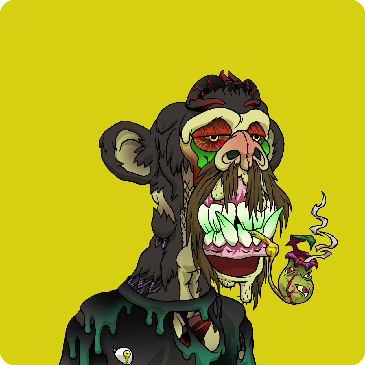 Yuga Labs - Mutant Ape Yacht Club - NFT # 9501