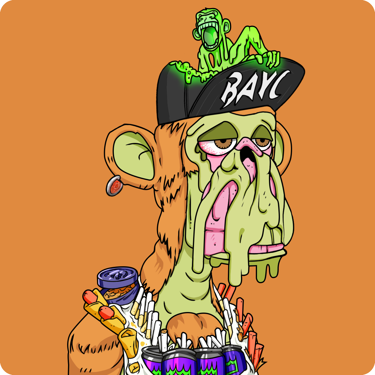 Yuga Labs - Mutant Ape Yacht Club - NFT # 6913