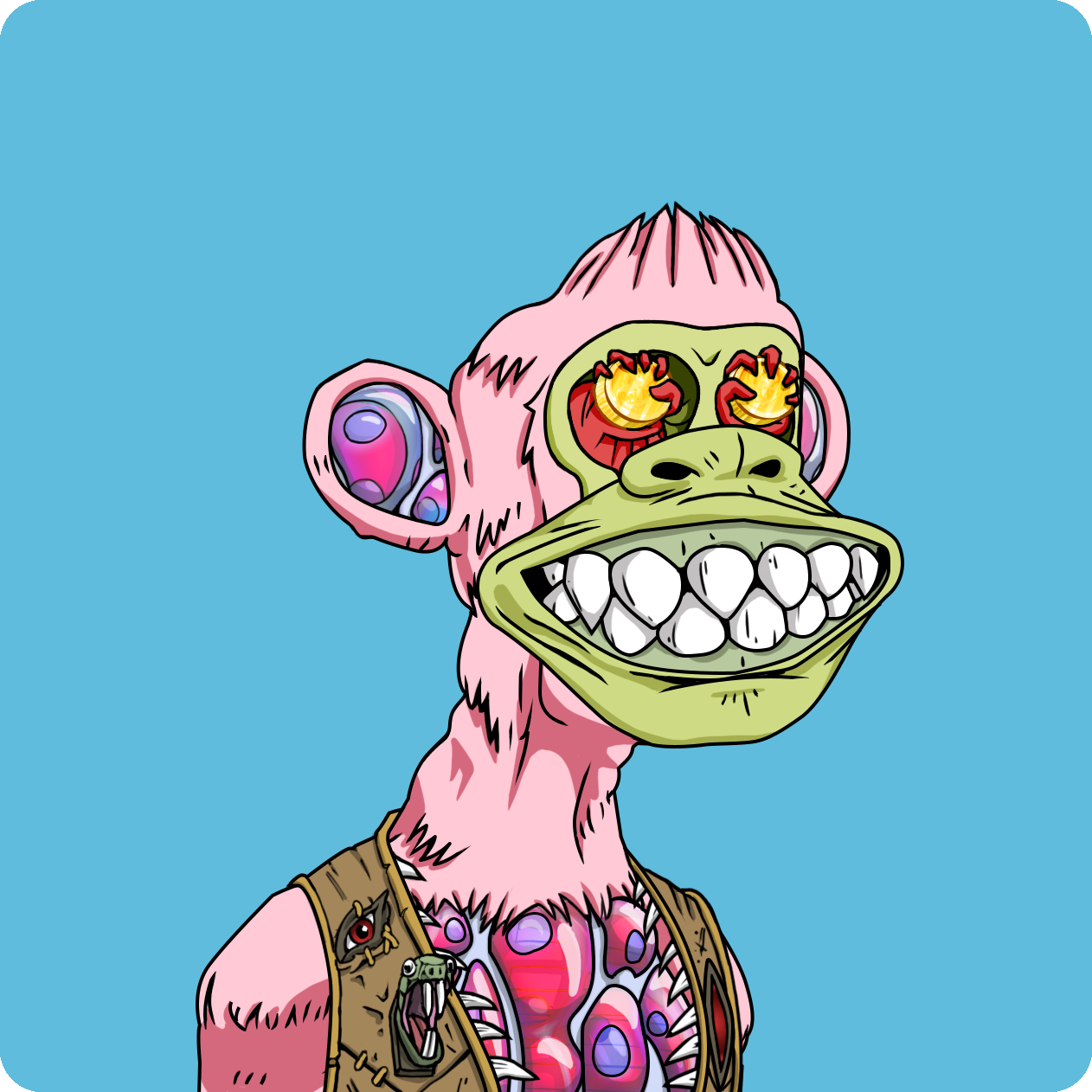 Yuga Labs - Mutant Ape Yacht Club - NFT # 2457