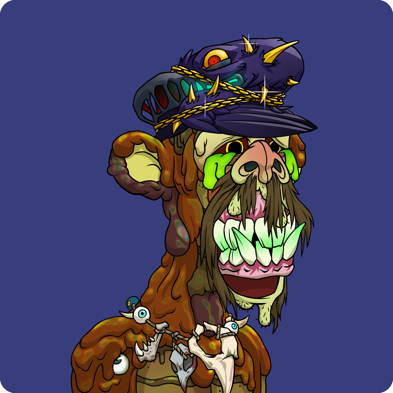 Yuga Labs - Mutant Ape Yacht Club - NFT # 9482