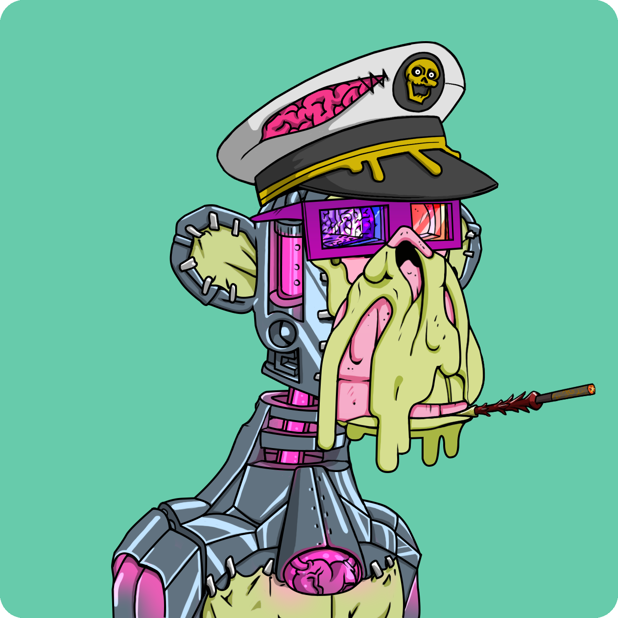 Yuga Labs - Mutant Ape Yacht Club - NFT # 10004