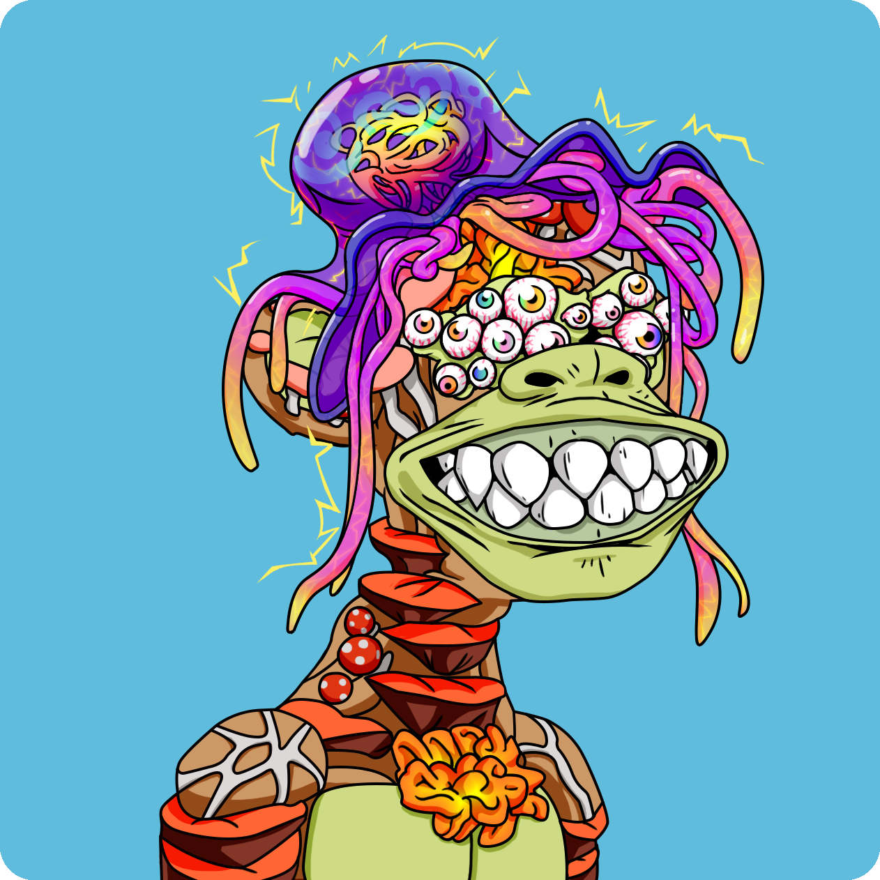 Yuga Labs - Mutant Ape Yacht Club - NFT # 15034