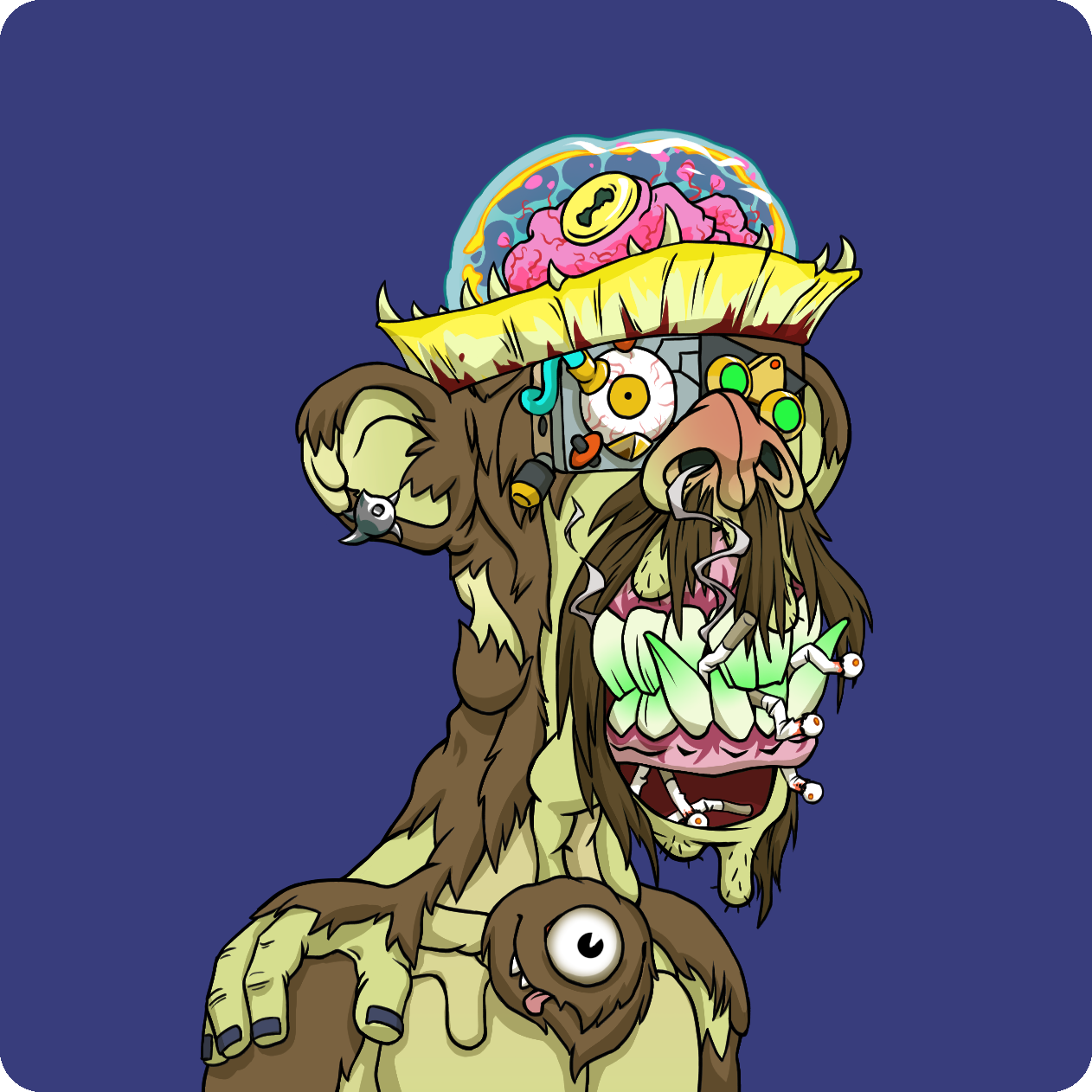 Yuga Labs - Mutant Ape Yacht Club - NFT # 4126