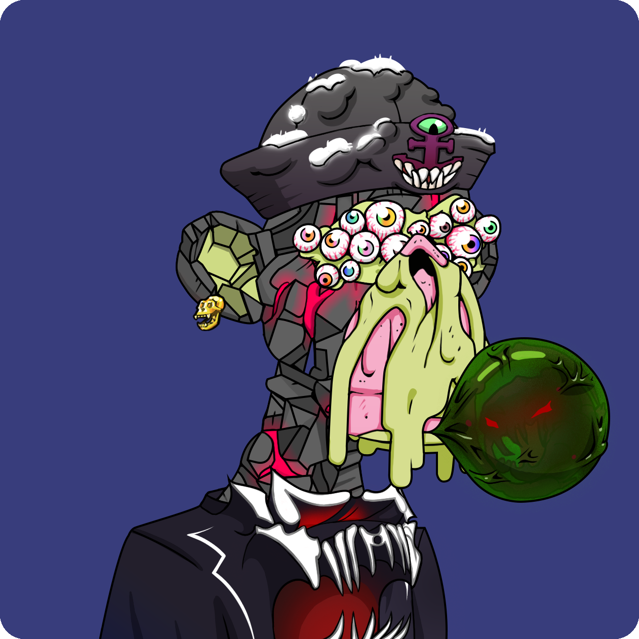 Yuga Labs - Mutant Ape Yacht Club - NFT # 4558