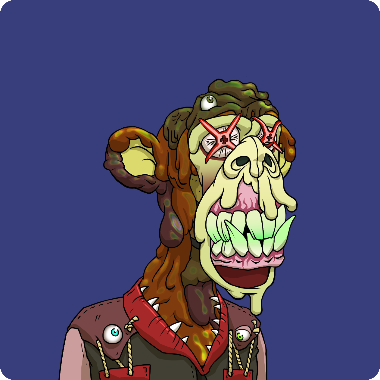 Yuga Labs - Mutant Ape Yacht Club - NFT # 3432