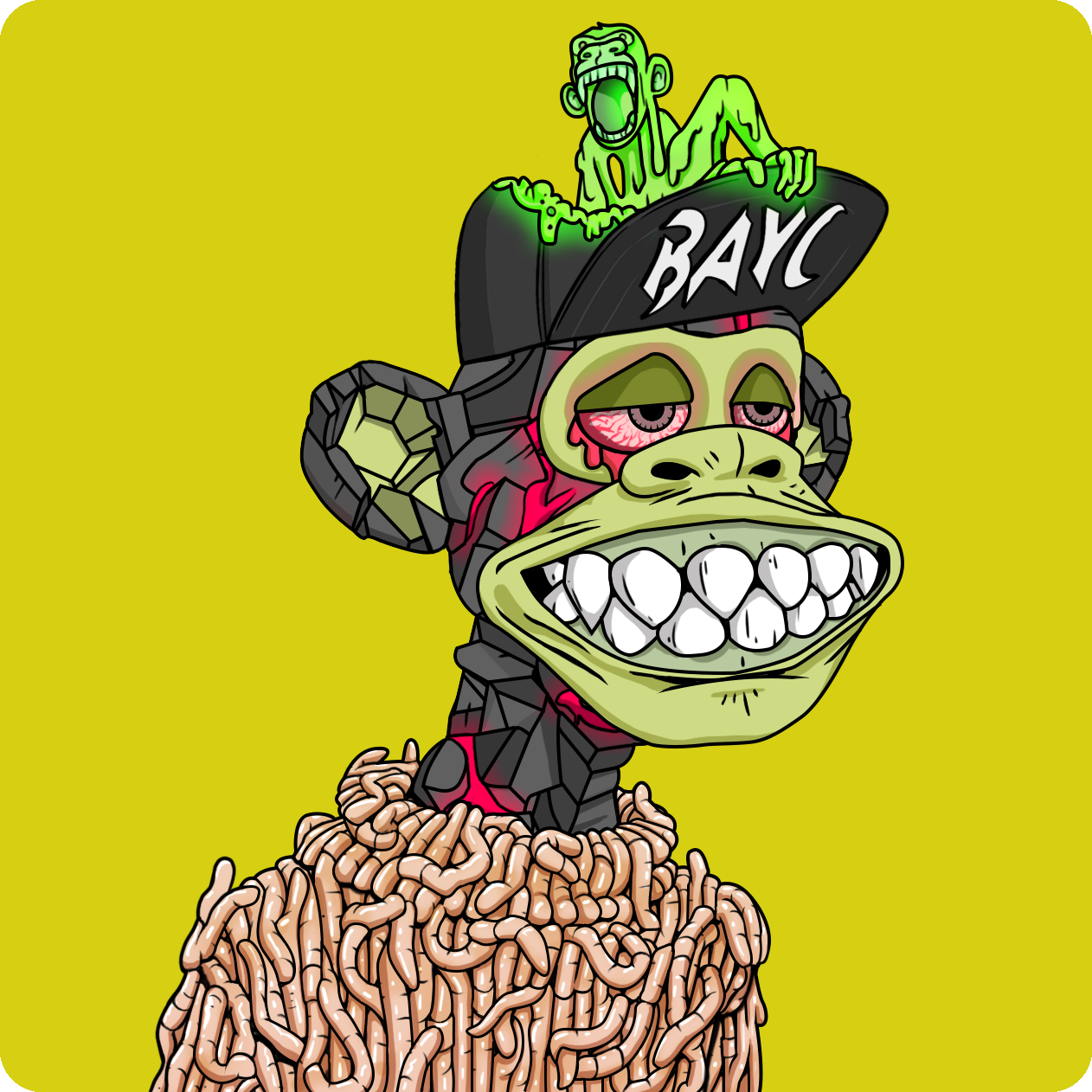 Yuga Labs - Mutant Ape Yacht Club - NFT # 9238