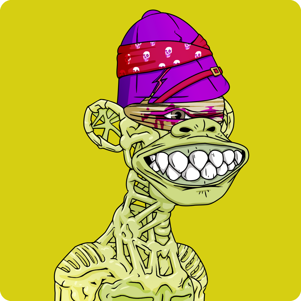 Yuga Labs - Mutant Ape Yacht Club - NFT # 6160