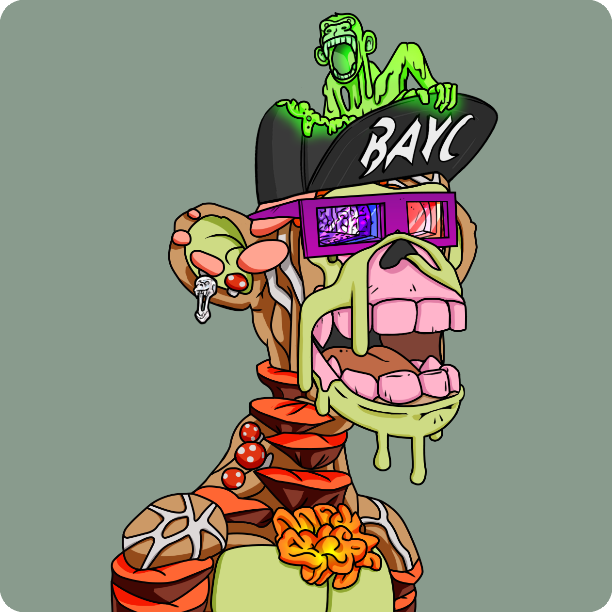 Yuga Labs - Mutant Ape Yacht Club - NFT # 4999