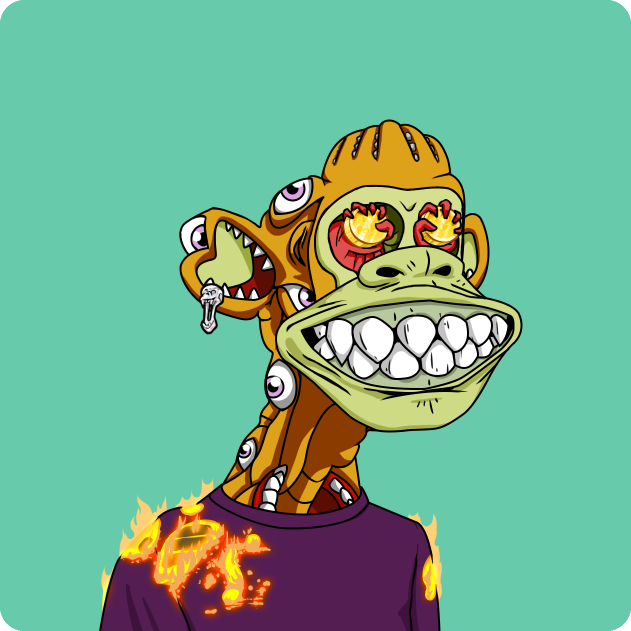 Yuga Labs - Mutant Ape Yacht Club - NFT # 16806