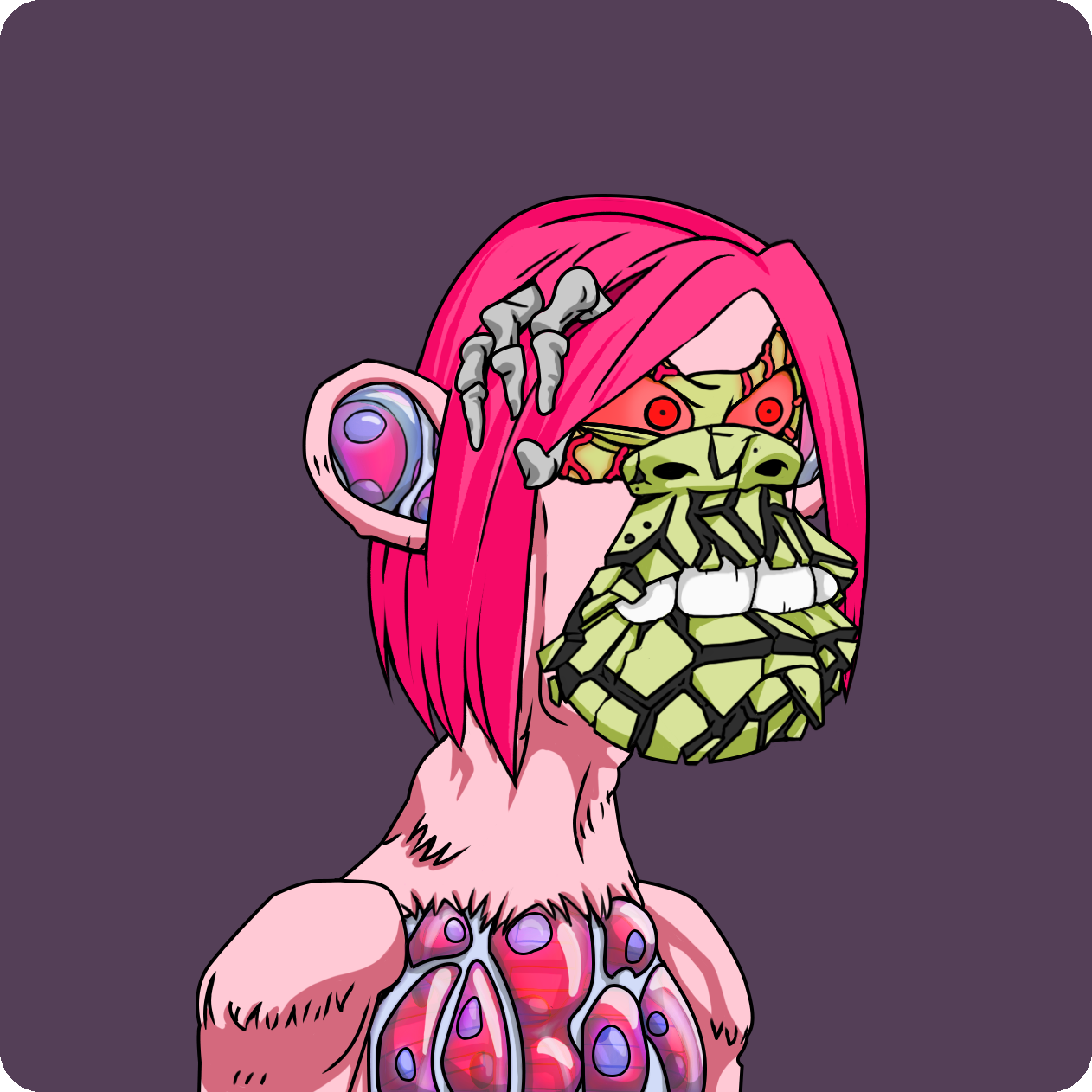 Yuga Labs - Mutant Ape Yacht Club - NFT # 1100