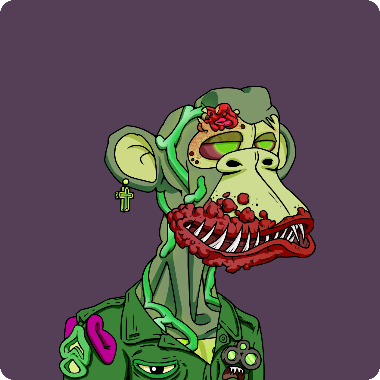 Yuga Labs - Mutant Ape Yacht Club - NFT # 11604