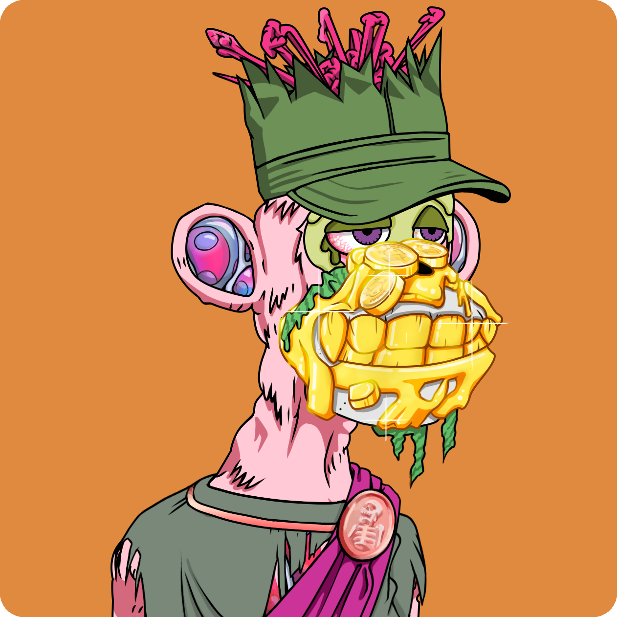 Yuga Labs - Mutant Ape Yacht Club - NFT # 19358