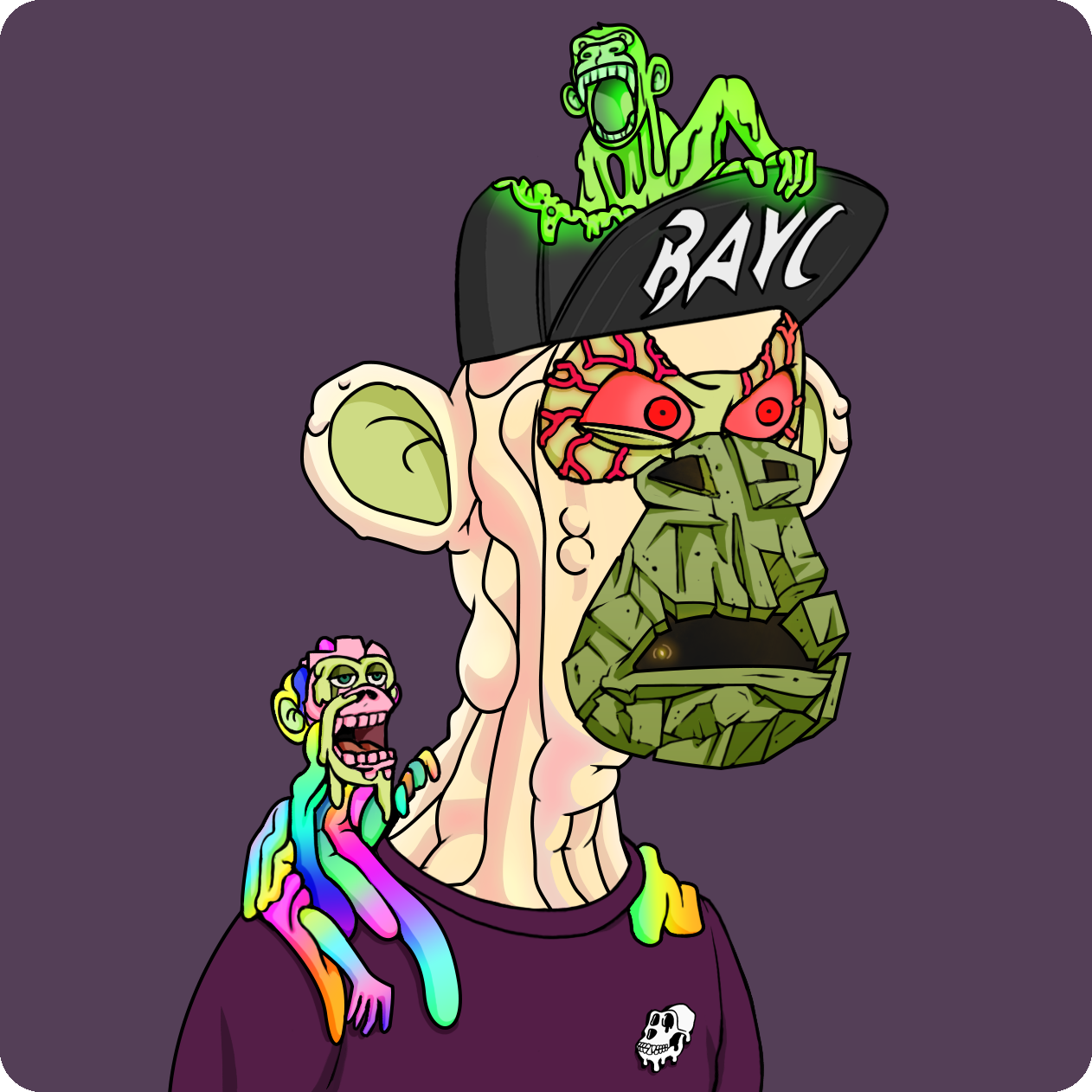 Yuga Labs - Mutant Ape Yacht Club - NFT # 372