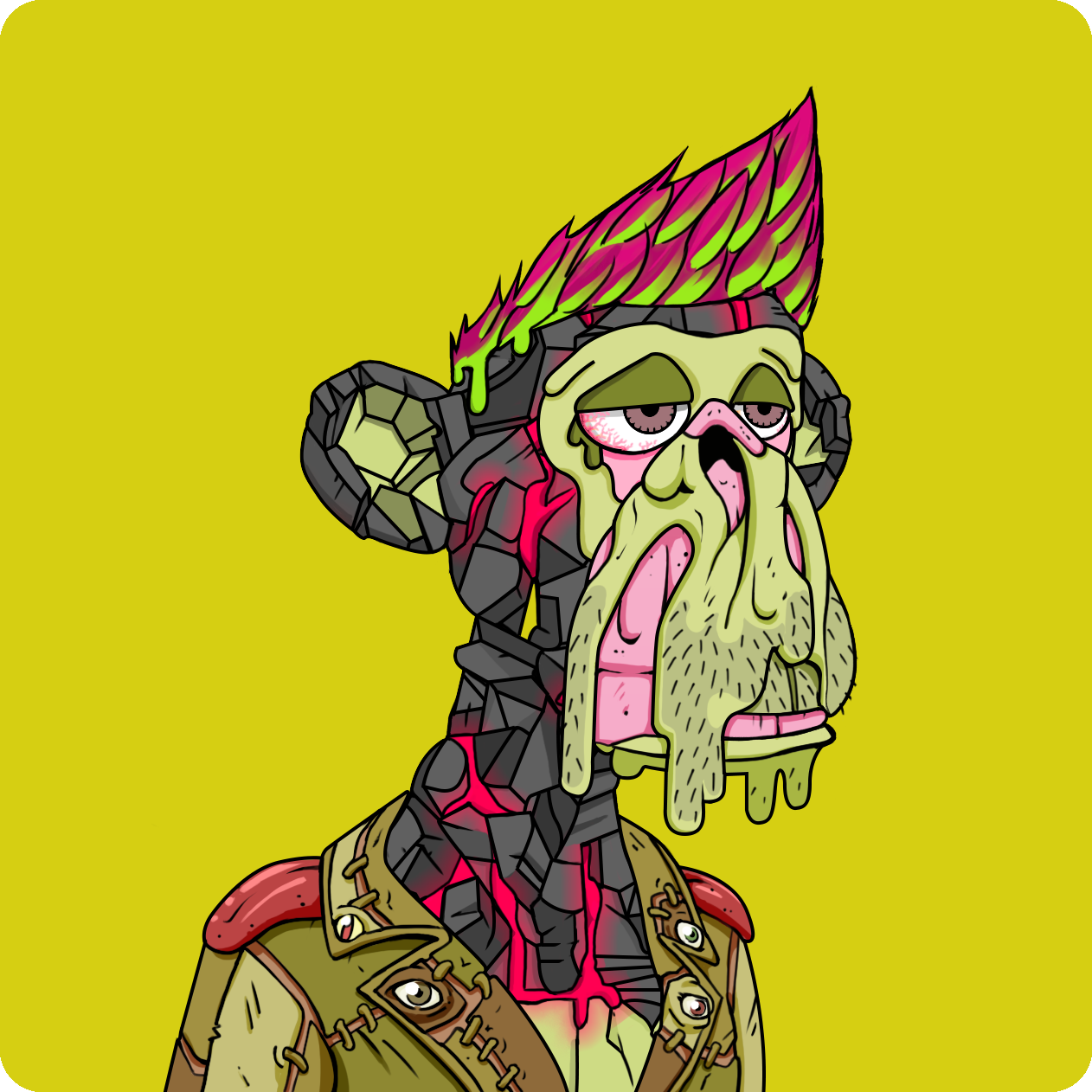 Yuga Labs - Mutant Ape Yacht Club - NFT # 2725