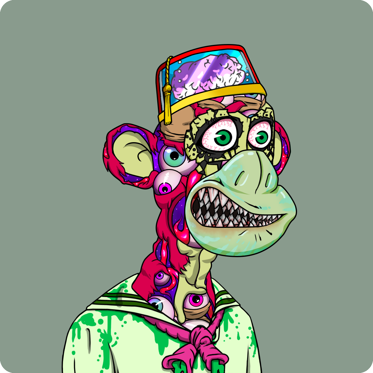 Yuga Labs - Mutant Ape Yacht Club - NFT # 8006