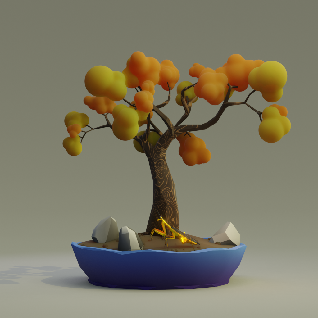 ZENFT Garden Society - Bonsai - Bonsai #8344 - NFT # 8344