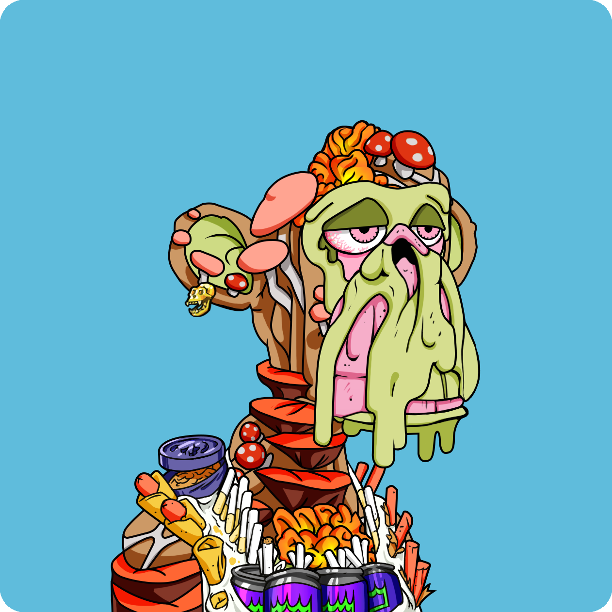 Yuga Labs - Mutant Ape Yacht Club - NFT # 9096